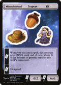 Misunderstood Trapeze Elf (UNF-005) - Unfinity Sticker Sheets