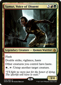 Samut, Voice of Dissent (PRE-205S) - Amonkhet Promos Foil