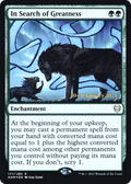 In Search of Greatness (PRE-177S) - Kaldheim Promos Foil