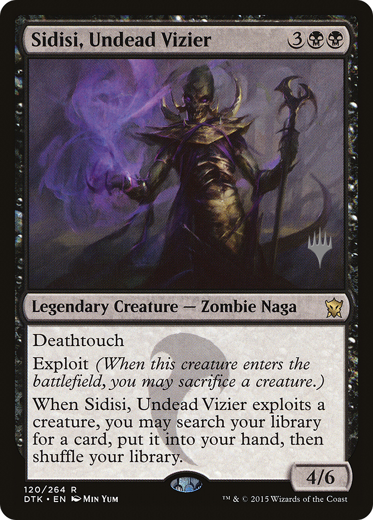 Sidisi, Undead Vizier (PPTHB-120) - Dragons of Tarkir Promos