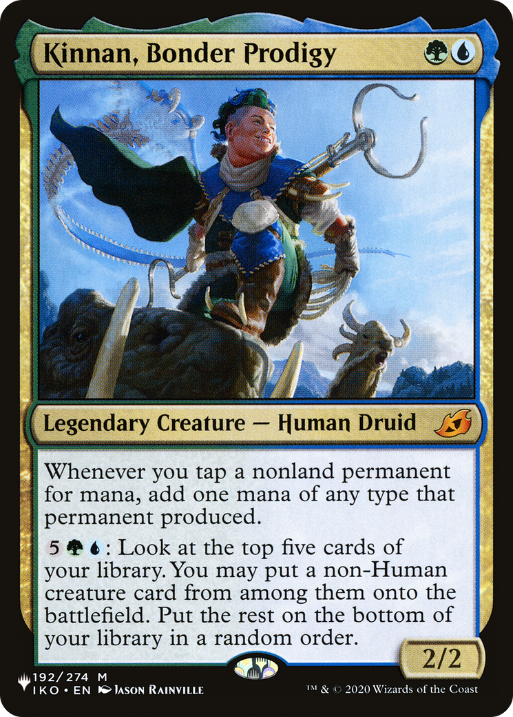 Kinnan, Bonder Prodigy (LIST-IKO-192) - The List