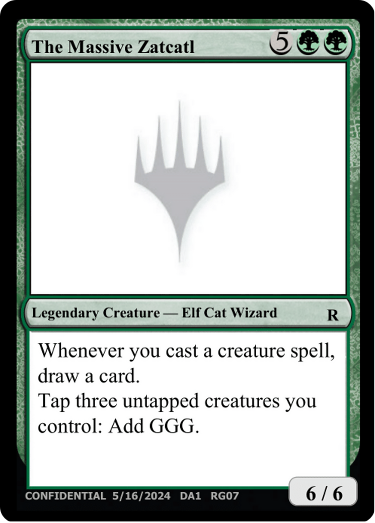 The Massive Zatcatl (UNK-RG07) - Unknown Event