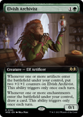 Elvish Archivist (Extended Art) (WOE-355) - Wilds of Eldraine: (Extended Art) Foil