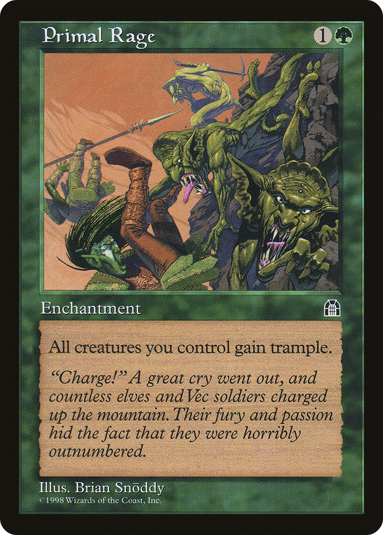 Primal Rage (STH-) - Stronghold