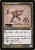 Lodestone Golem (Schematic) (Serial Numbered) (BRR-092) - The Brothers' War Retro Artifacts Foil