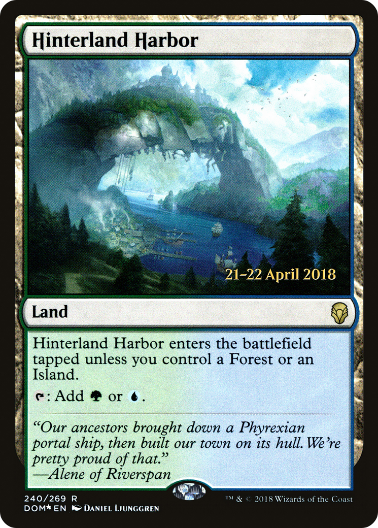 Hinterland Harbor (PRE-240S) - Dominaria Promos Foil