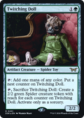 Twitching Doll (PRE-201) - Duskmourn: House of Horror Promos Foil