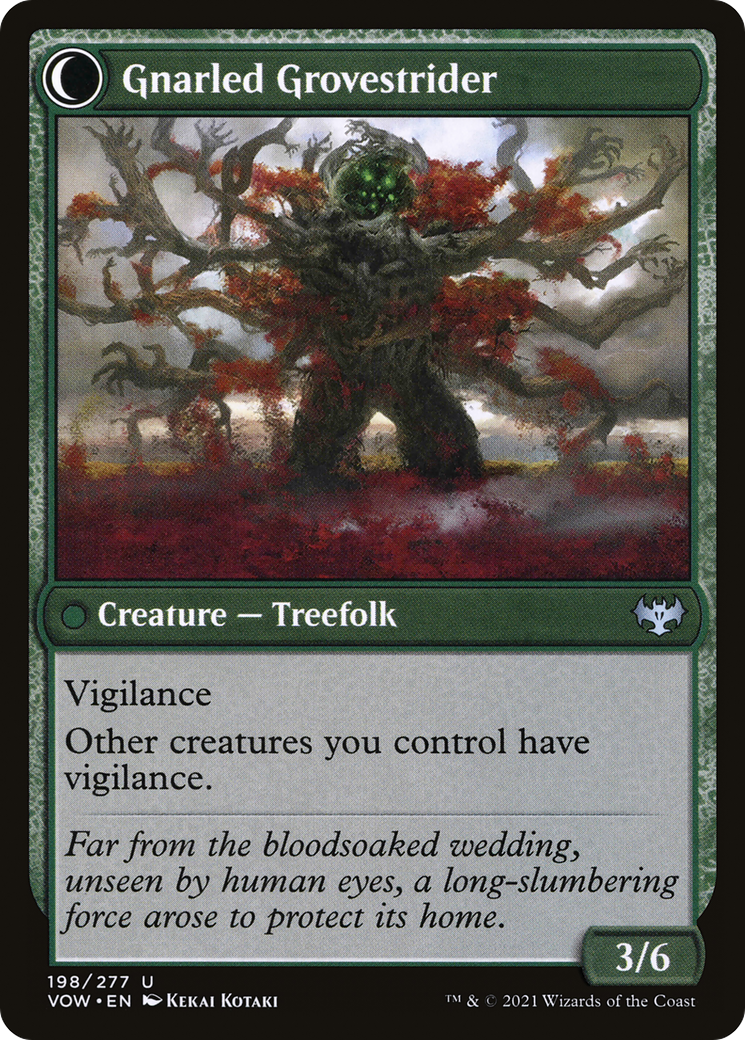Dormant Grove (VOW-198) - Innistrad: Crimson Vow: (Double Faced Transform)
