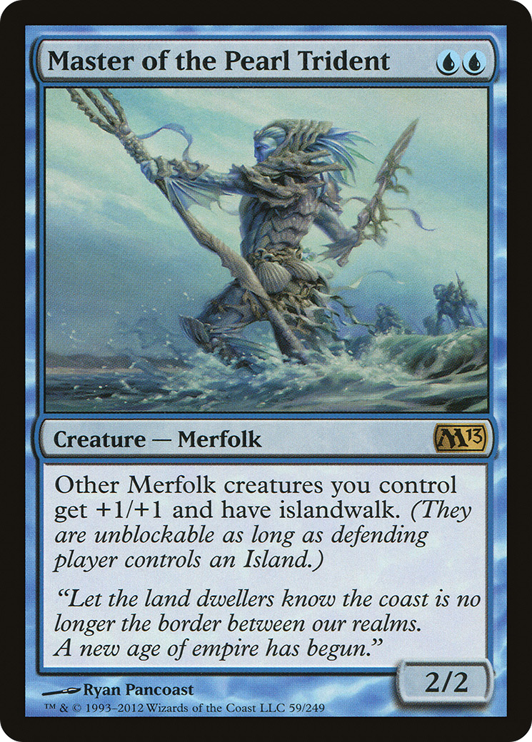 Master of the Pearl Trident (M13-059) - Magic 2013