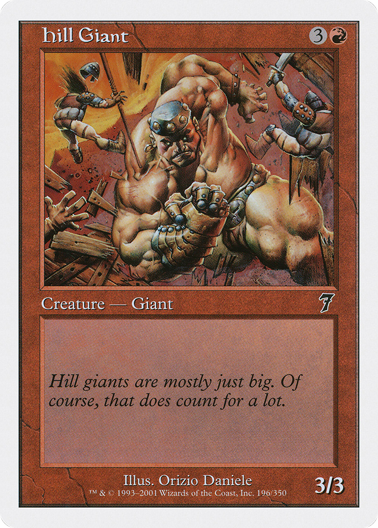 Hill Giant (7ED-196) - 7th Edition