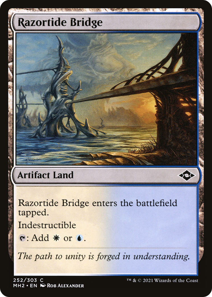 Razortide Bridge (MH2-252) - Modern Horizons 2