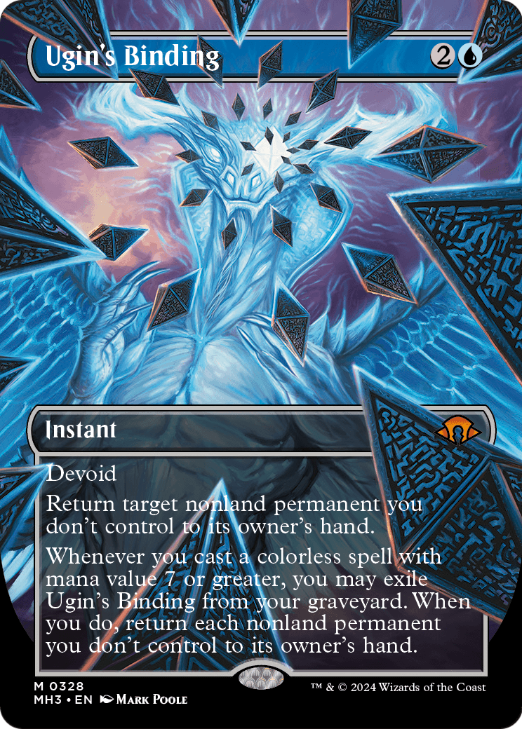 Ugin's Binding (Borderless) (MH3-328) - Modern Horizons 3
