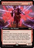 Redoubled Stormsinger (Extended Art) (TDC-077) - Commander: Tarkir: Dragonstorm: (Extended Art)