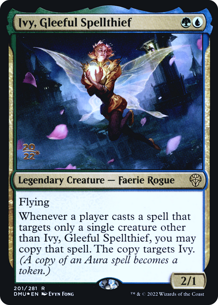 Ivy, Gleeful Spellthief (PRE-201) - Dominaria United Promos Foil