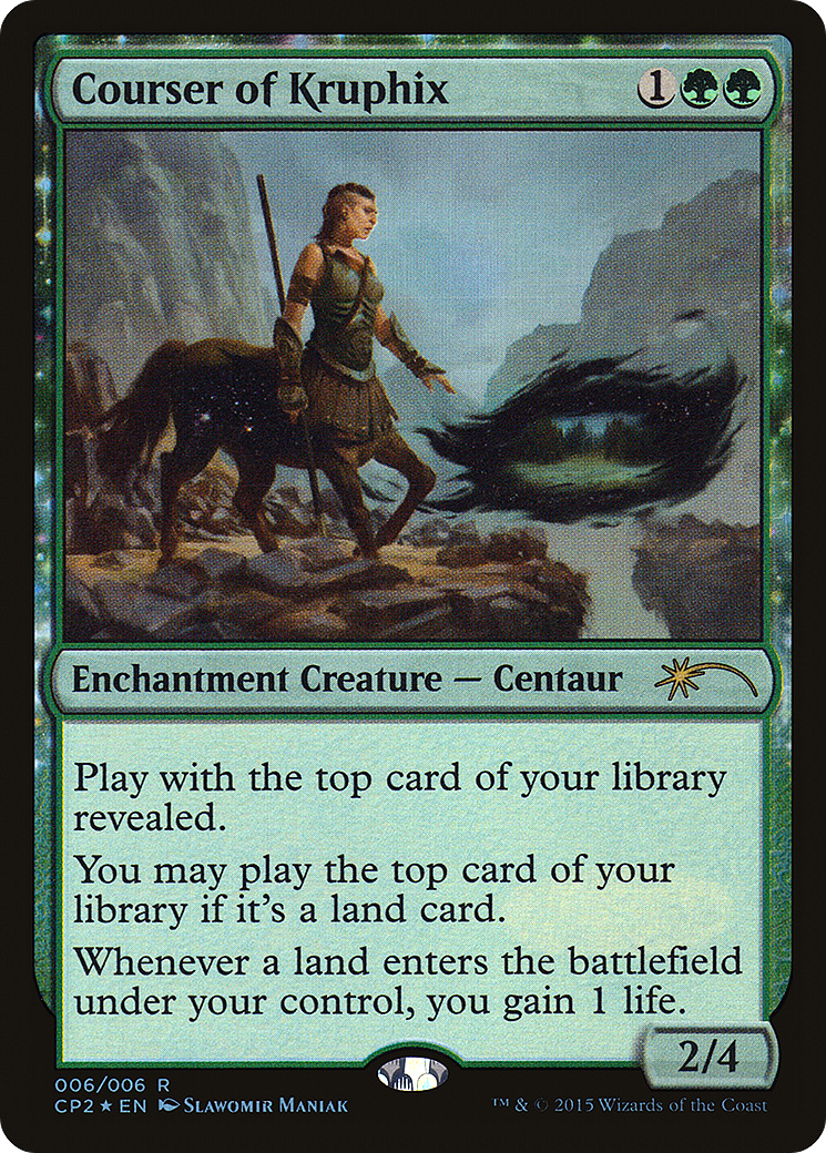 Courser of Kruphix (UMP-006) - Fate Reforged Clash Pack: (enchantment) Foil