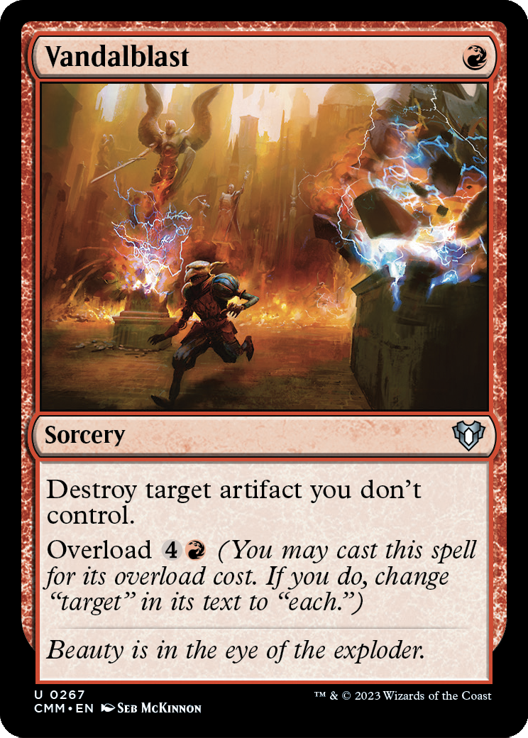 Vandalblast (CMM-267) - Commander Masters