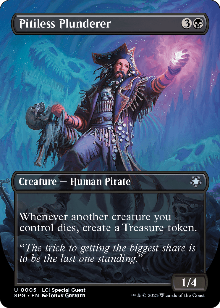 Pitiless Plunderer (Borderless) (SPG-005) - Special Guests