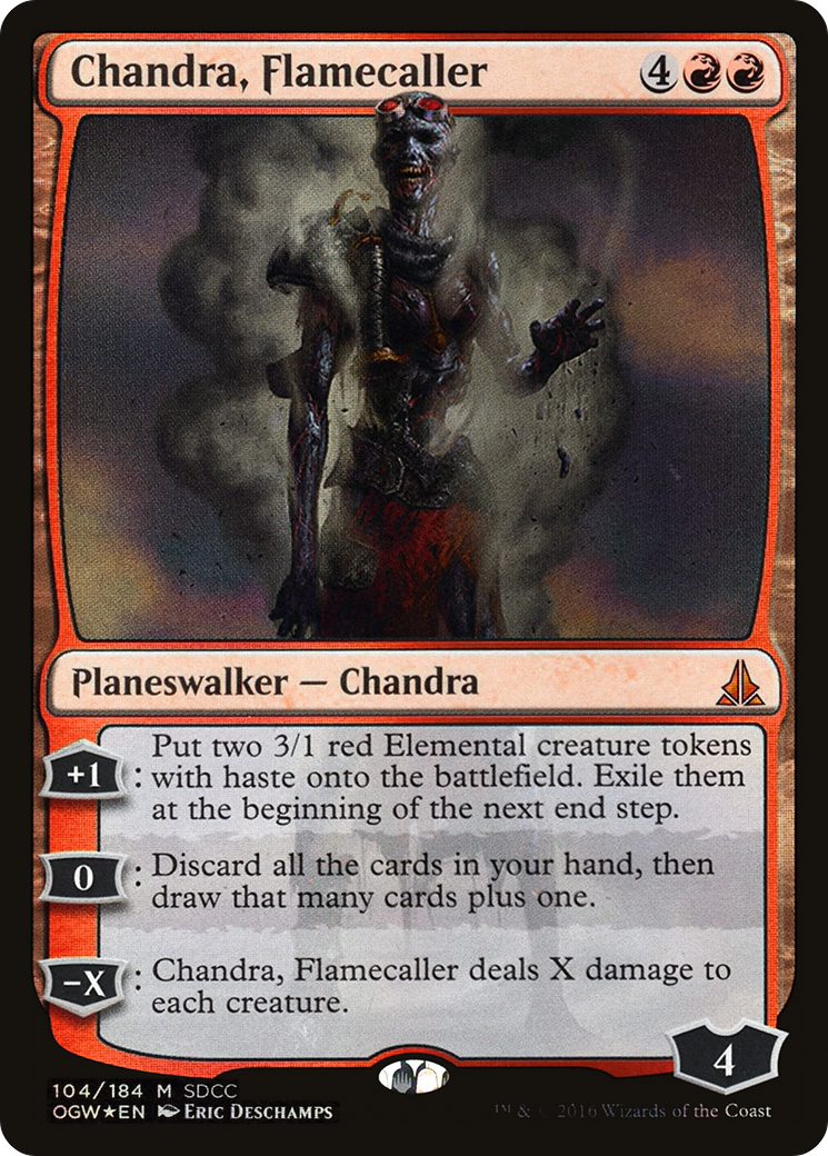 Chandra, Flamecaller (SDCC 2016 Exclusive) (MEDIA-104) - San Diego Comic-Con 2016 Foil