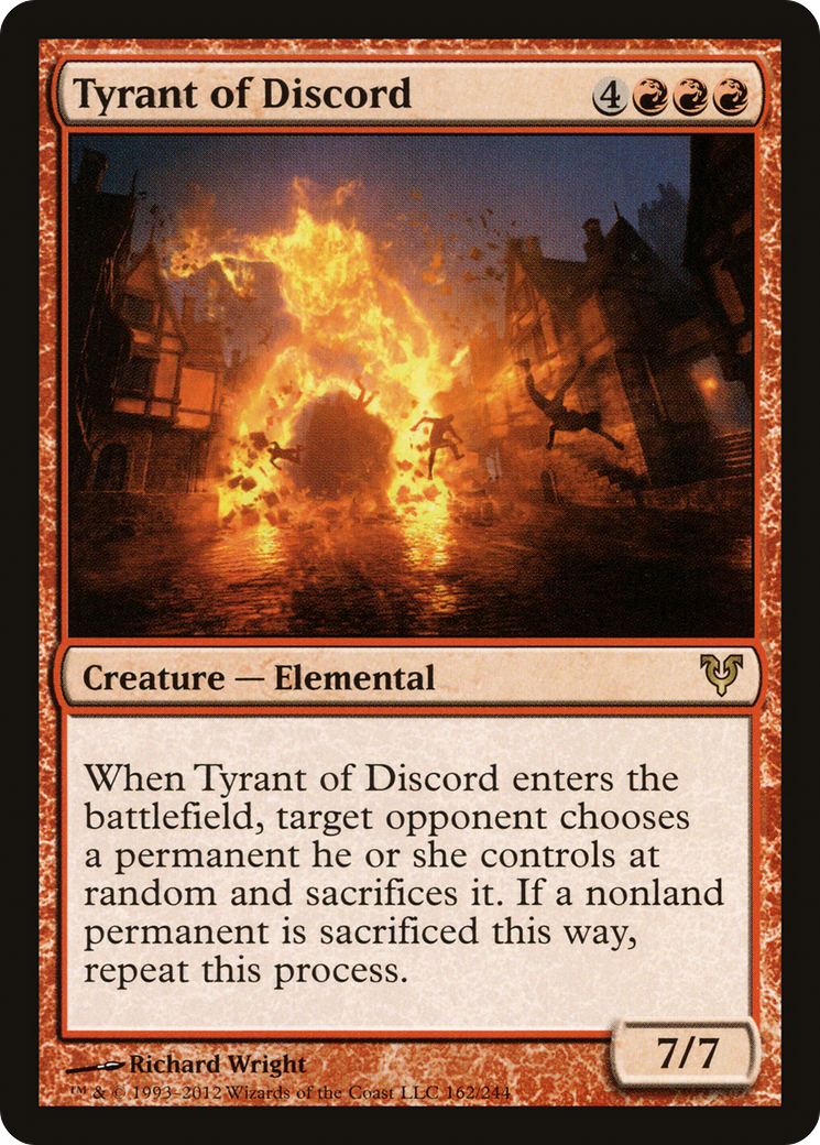 Tyrant of Discord (AVR-162) - Avacyn Restored Foil