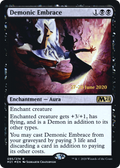 Demonic Embrace (PRE-95S) - Core Set 2021 Promos Foil
