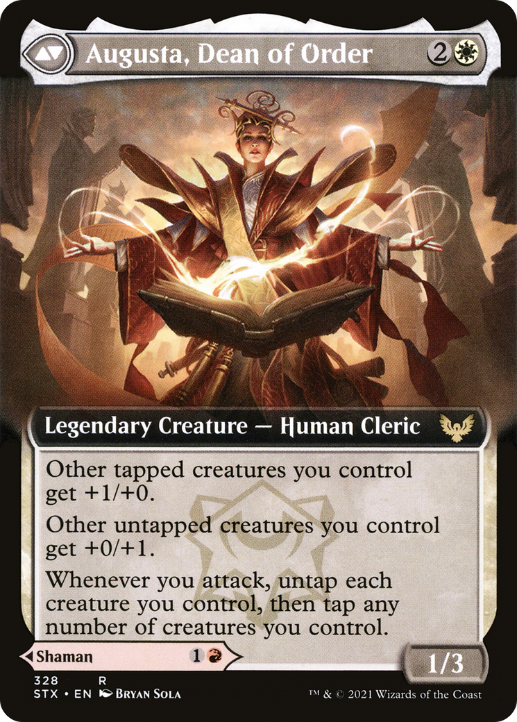 Plargg, Dean of Chaos (Extended Art) (STX-328) - Strixhaven: School of Mages: (Extended Art) Foil