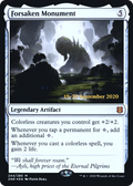 Forsaken Monument (PRE-244S) - Zendikar Rising Promos Foil