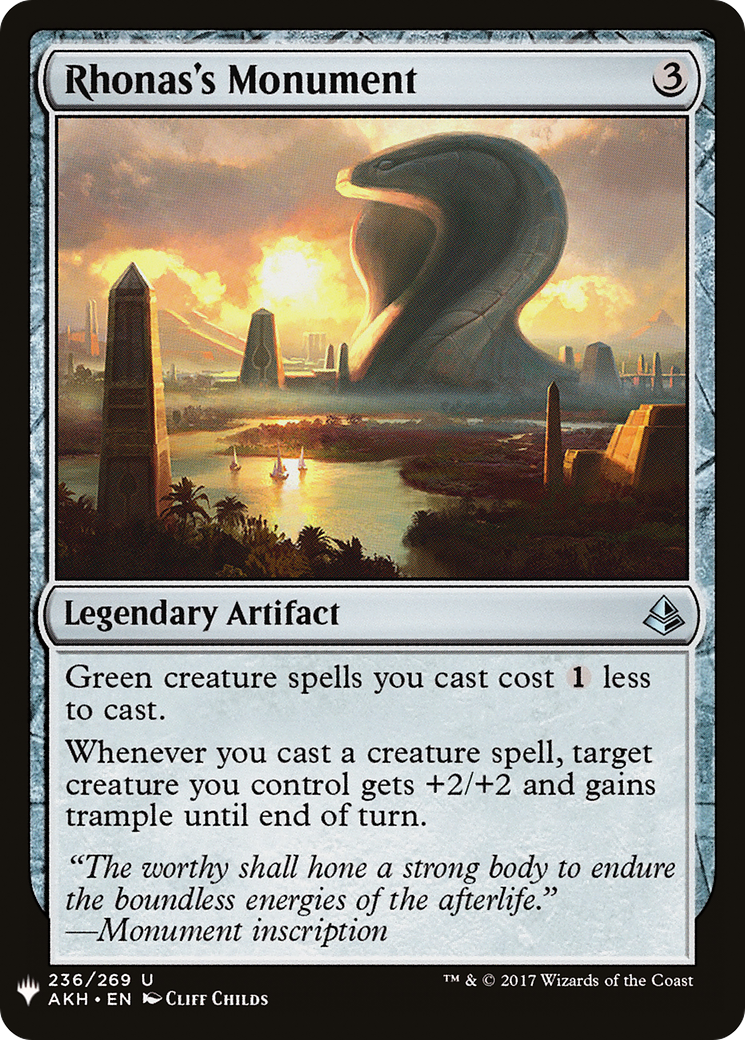 Rhonas's Monument (LIST-AKH-236) - The List