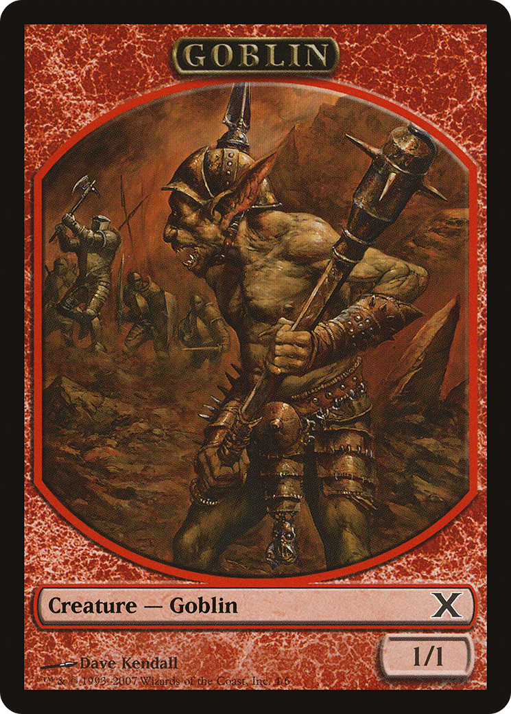 Goblin Token (10E-004) - Tenth Edition Tokens
