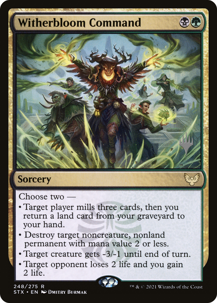 Witherbloom Command (PPSTX-248) - Strixhaven: School of Mages Promos Foil