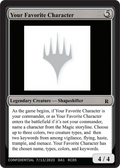 Your Favorite Character (UNK-) - Unknown Event
