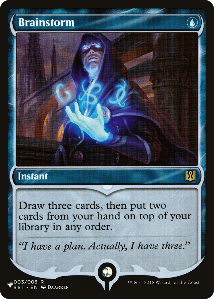 Brainstorm (SS1) (LIST-SS1-3) - The List