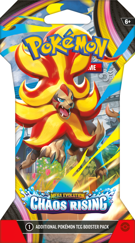 Pokemon TCG: Chaos Rising Sleeved Booster Pack