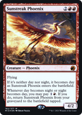 Sunstreak Phoenix (PRE-162S) - Innistrad: Midnight Hunt Promos Foil