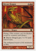 Shivan Dragon (8ED-221) - 8th Edition