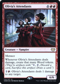 Olivia's Attendants (PRE-172) - Innistrad: Crimson Vow Promos Foil