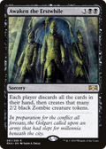 Awaken the Erstwhile (RNA-061) - Ravnica Allegiance Foil