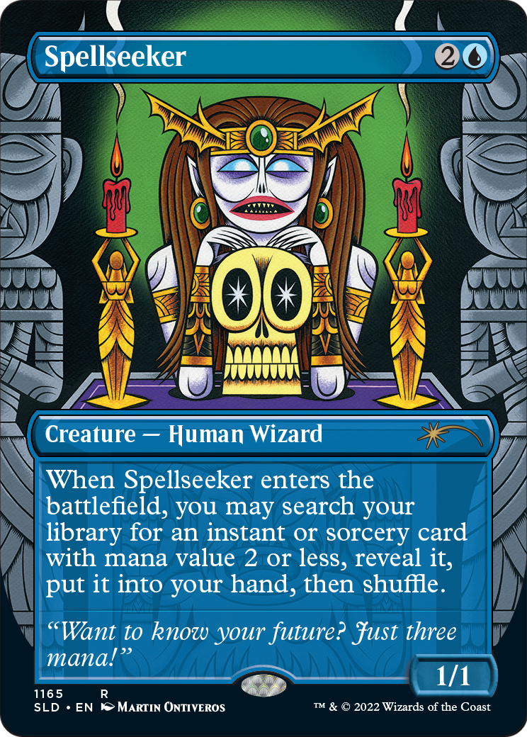 Spellseeker (SLD-1165) - Secret Lair Drop (Borderless)