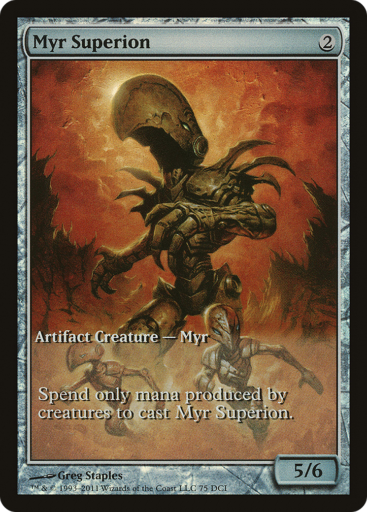 Myr Superion (GAME-075) - DCI Promos Foil