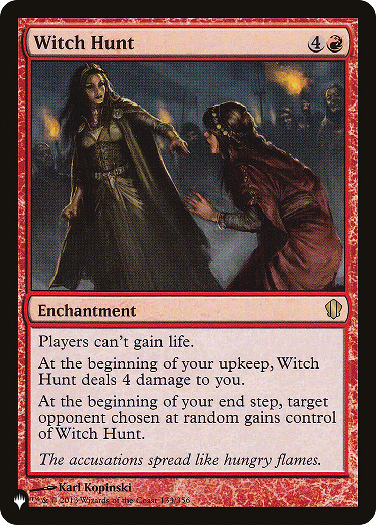 Witch Hunt (LIST-C13-133) - The List