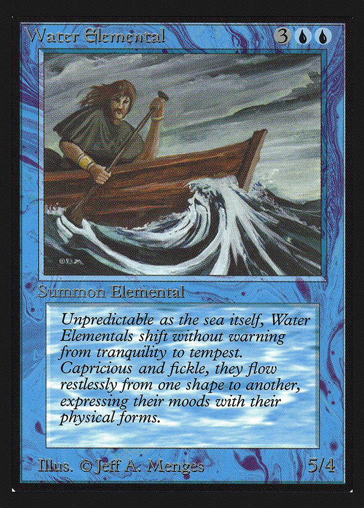 Water Elemental (CE) (CED-) - Collectors' Edition