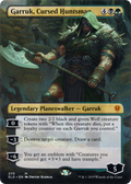 Garruk, Cursed Huntsman (Borderless) (ELD-270) - Throne of Eldraine Foil