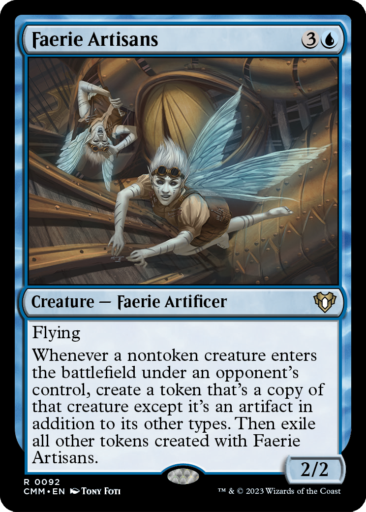 Faerie Artisans (CMM-092) - Commander Masters Foil