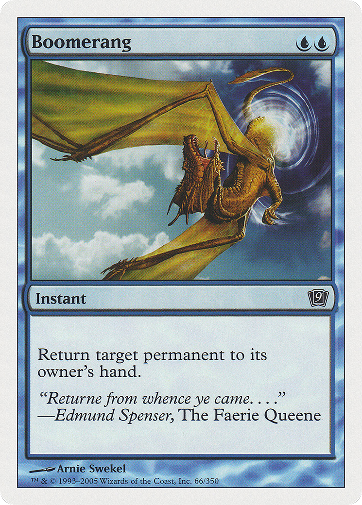 Boomerang (9ED-066) - 9th Edition