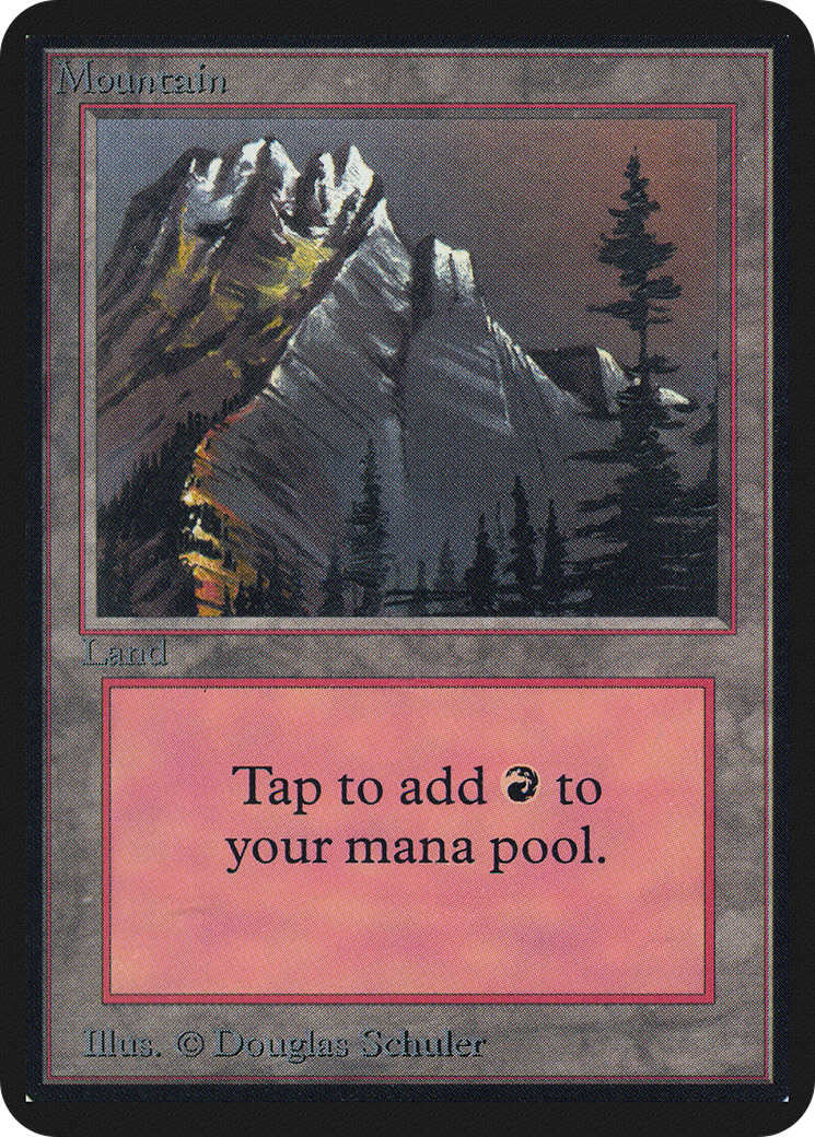 Mountain (A) (LEA-) - Limited Edition Alpha