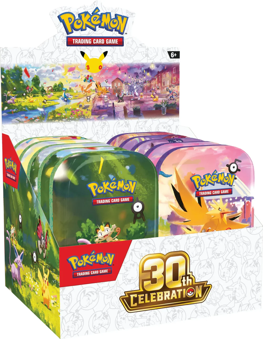 Pokemon TCG: 30th Anniversary Celebration Mini Tin