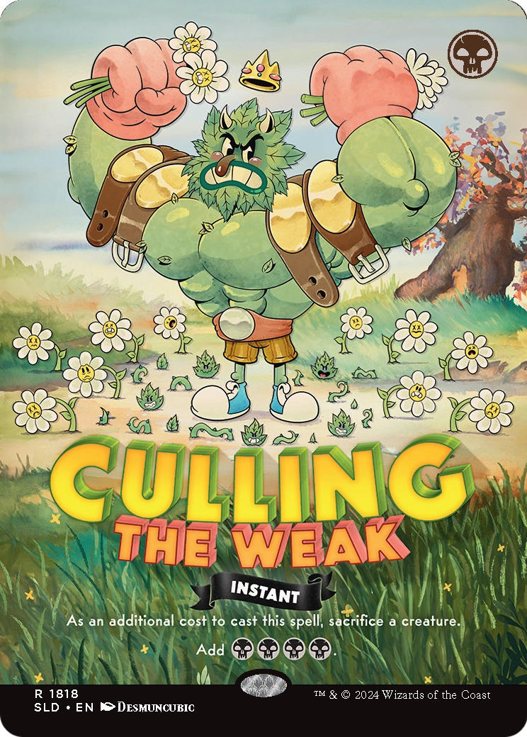Culling the Weak (SLD-1818) - Secret Lair Drop (Borderless)