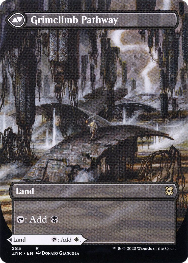 Brightclimb Pathway (Borderless) (ZNR-285) - Zendikar Rising: (Showcase)