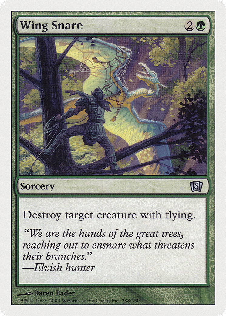 Wing Snare (8ED-288) - 8th Edition Foil