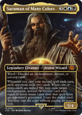 Saruman of Many Colors (Borderless) (LTR-412) - The Lord of the Rings: Tales of Middle-earth