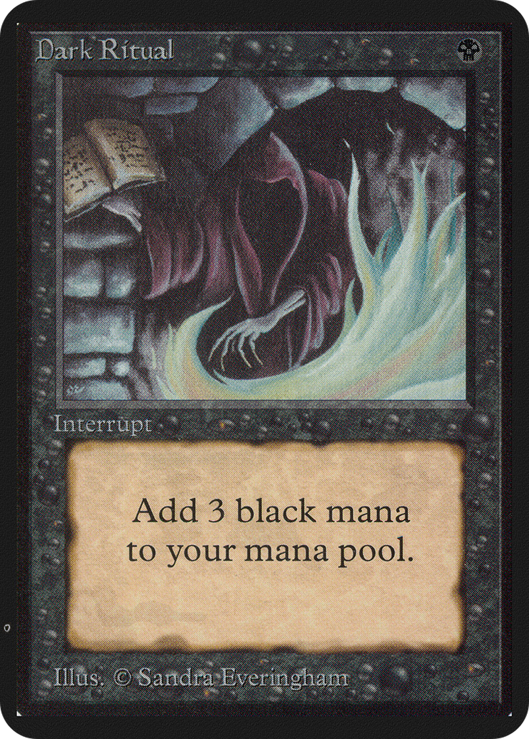Dark Ritual (LEA-) - Limited Edition Alpha